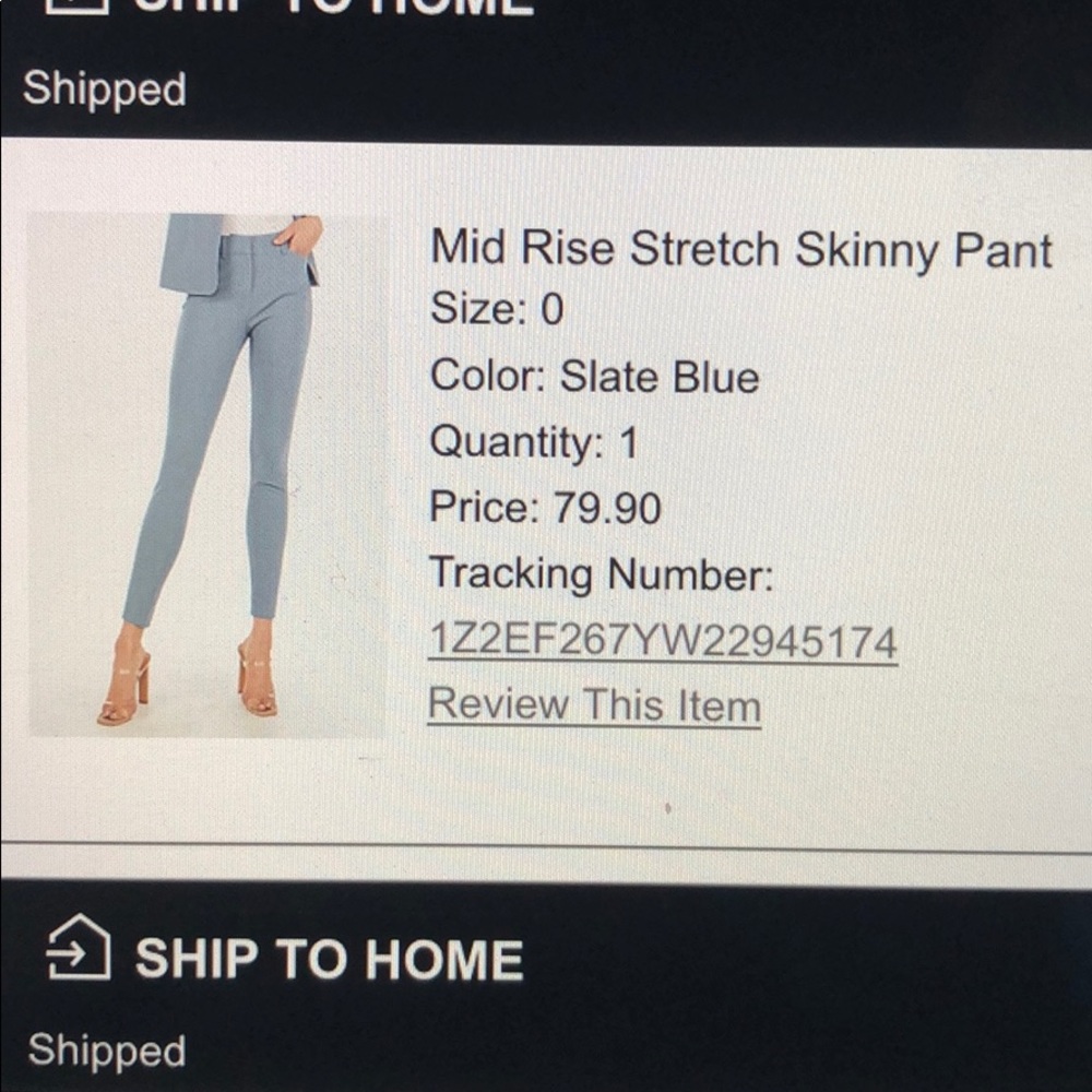 Express Women’s Suit